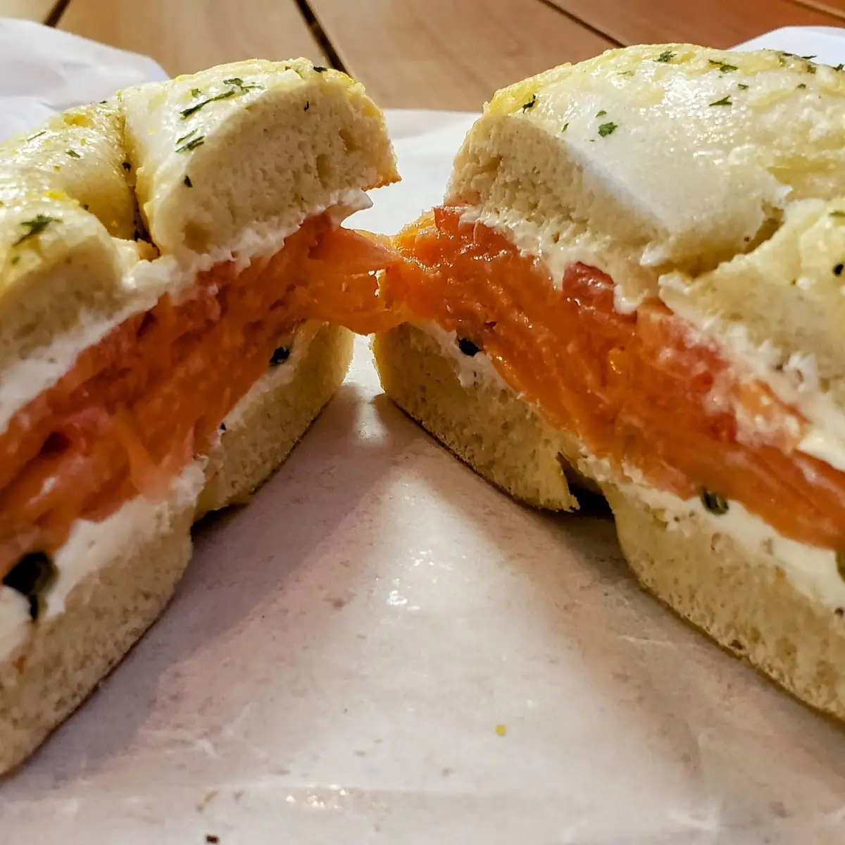 Nova Lox Bagel Sandwich