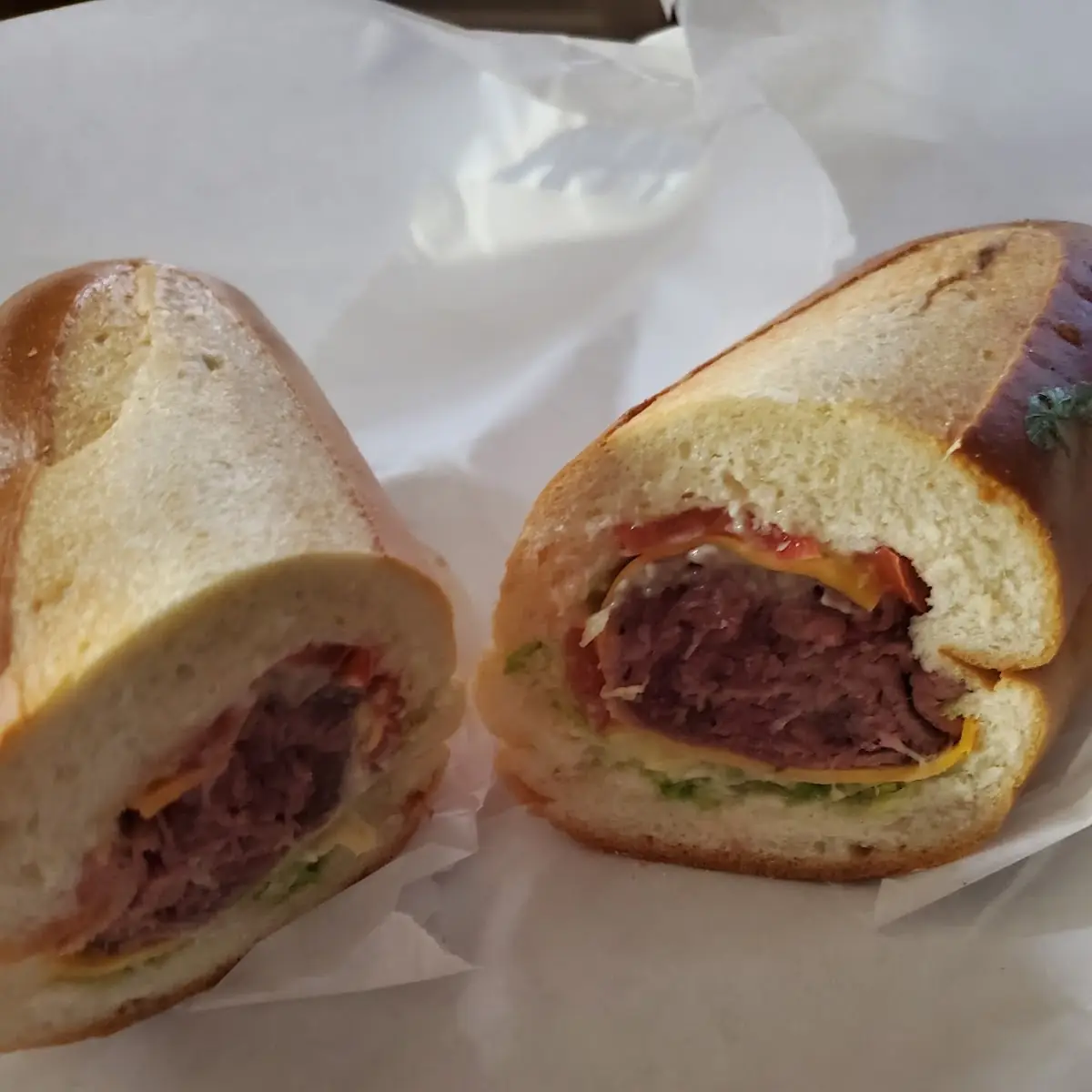 Spicy Roast Beef Sandwich