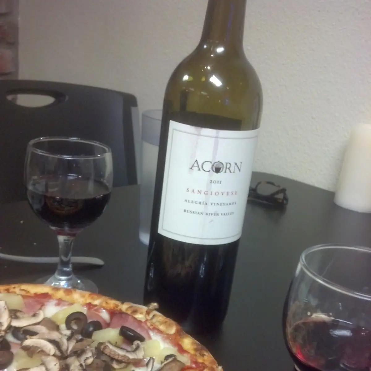 Mushroom Pizza