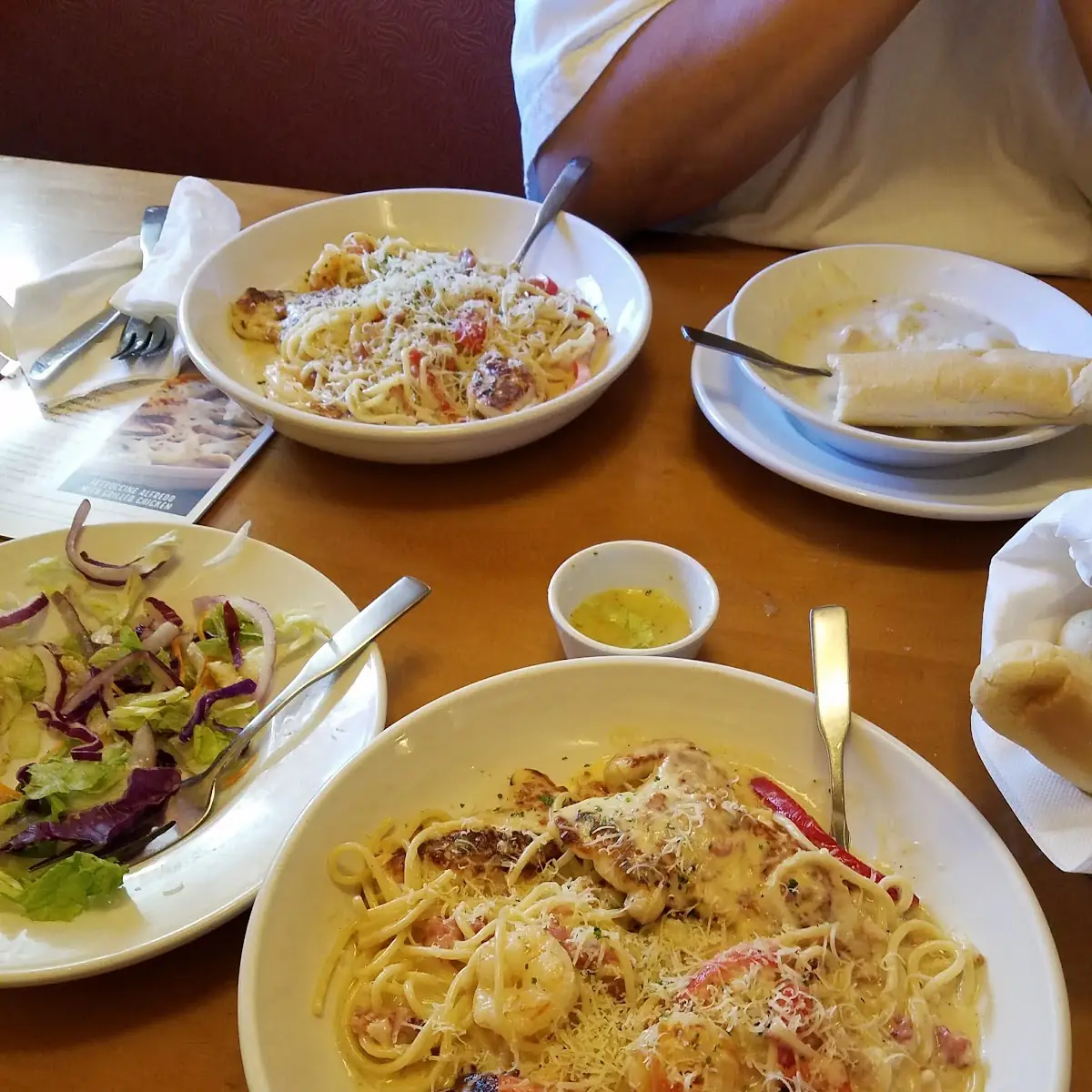Chicken & Shrimp Carbonara