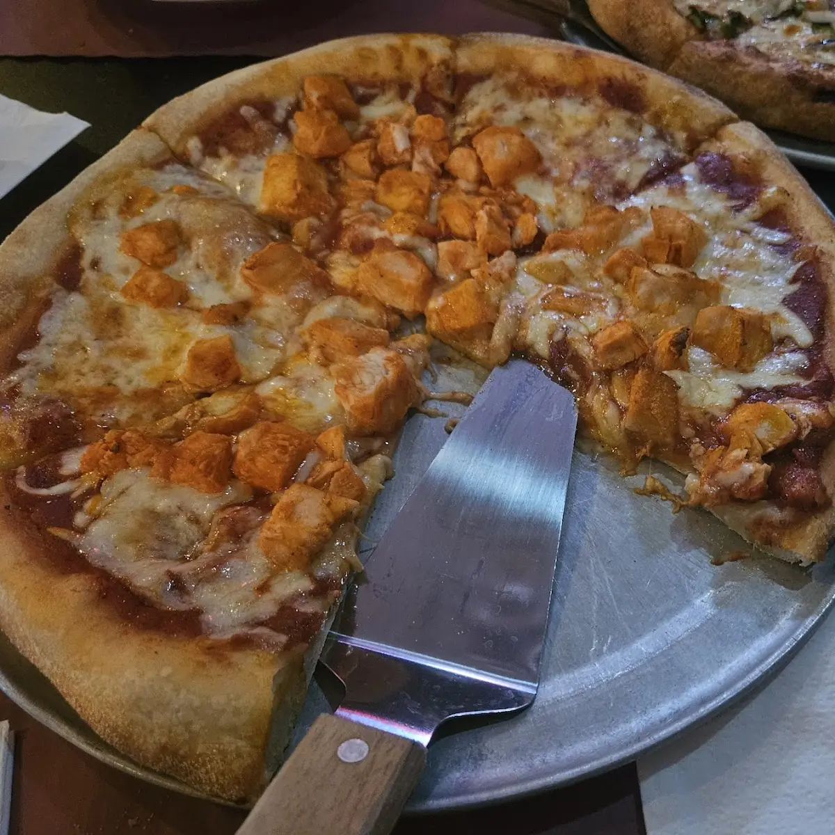 Chicken Buffalo Chicken Pizza