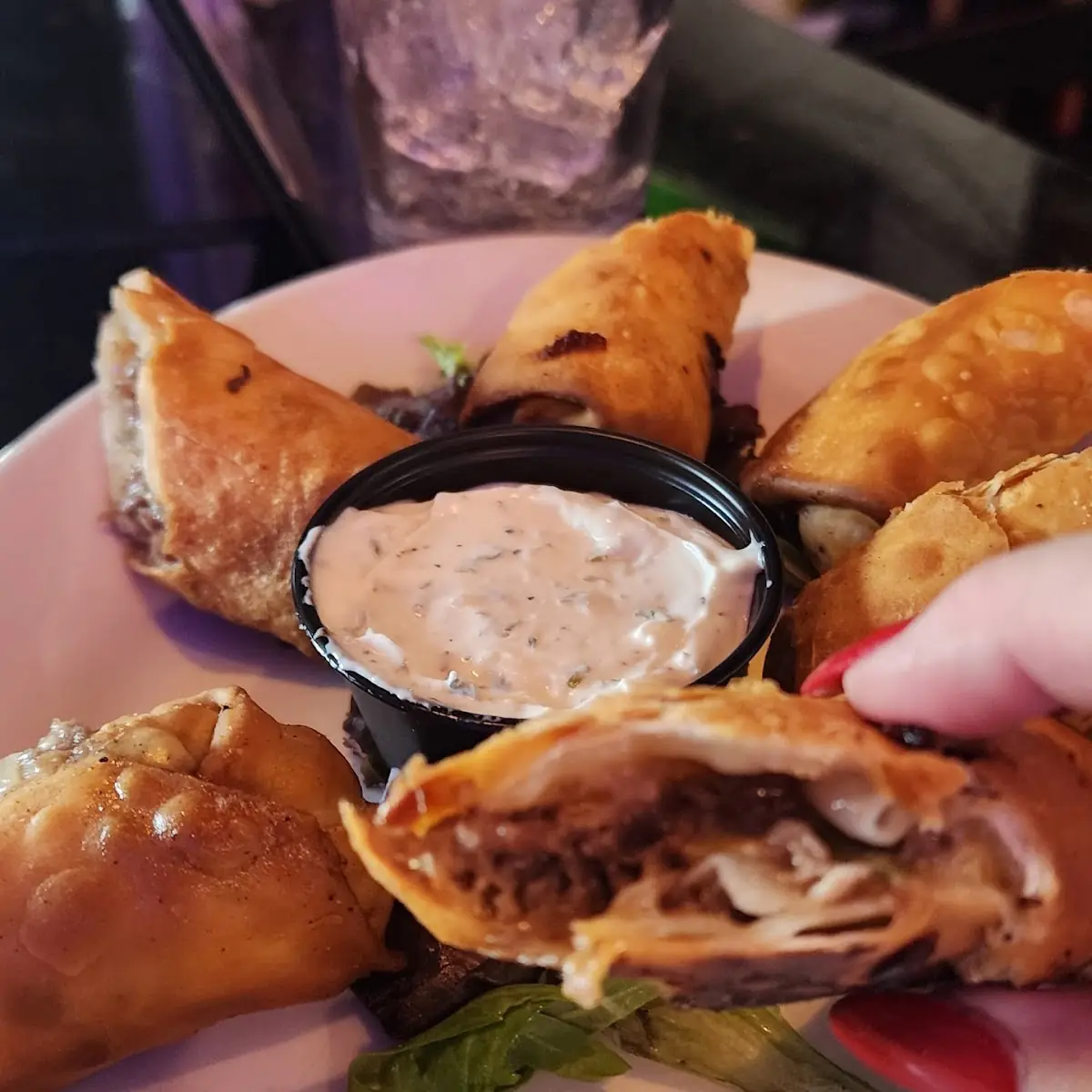 Philly Cheesesteak Rolls