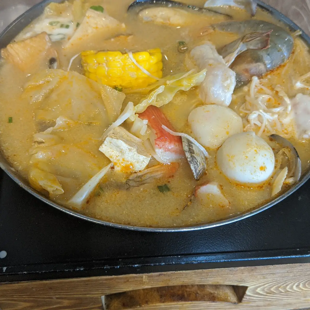 Fish Hot Pot in Tom Yum