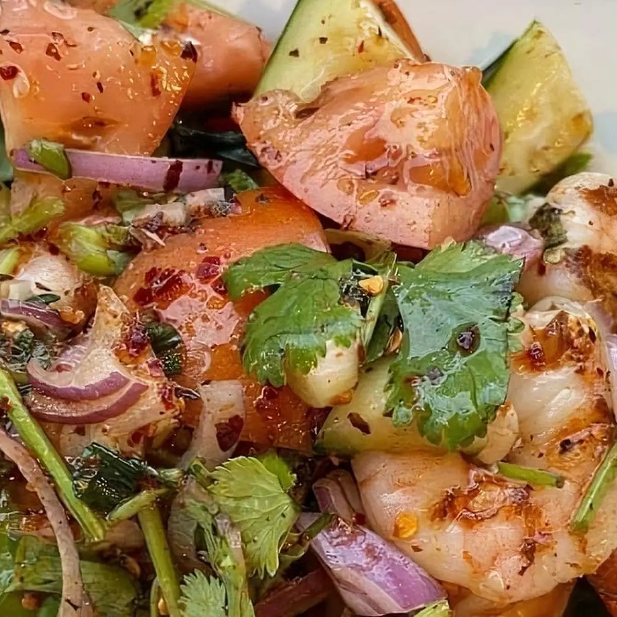 Jumbo Prawn Salad