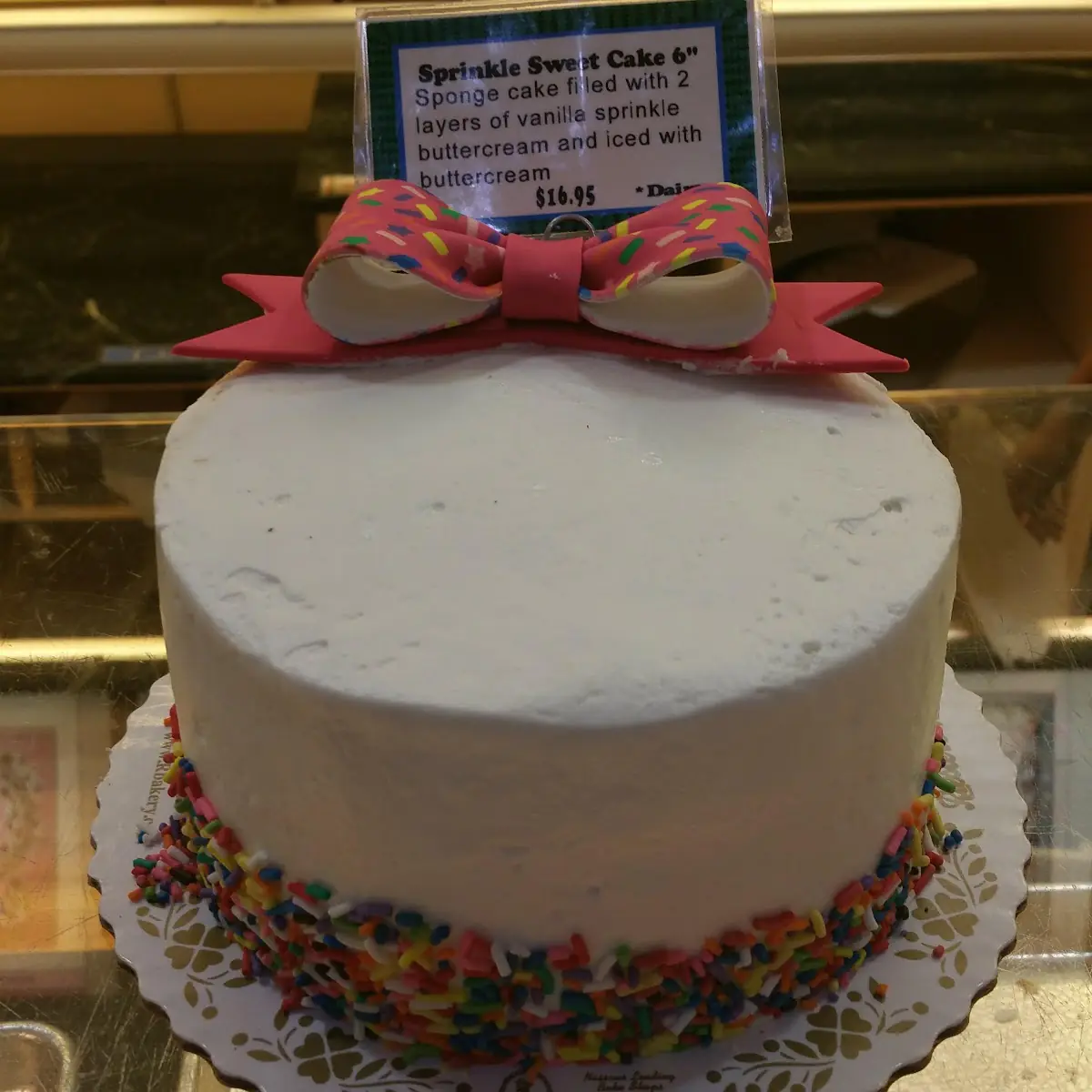 Cannoli Cake