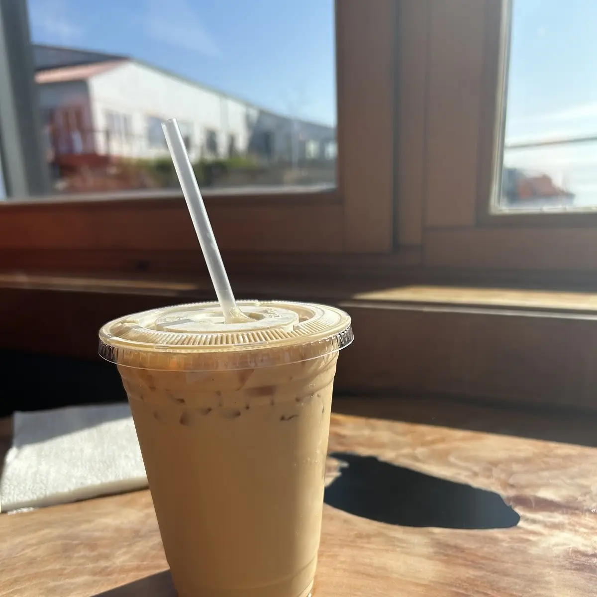 Iced Latte with Coconut