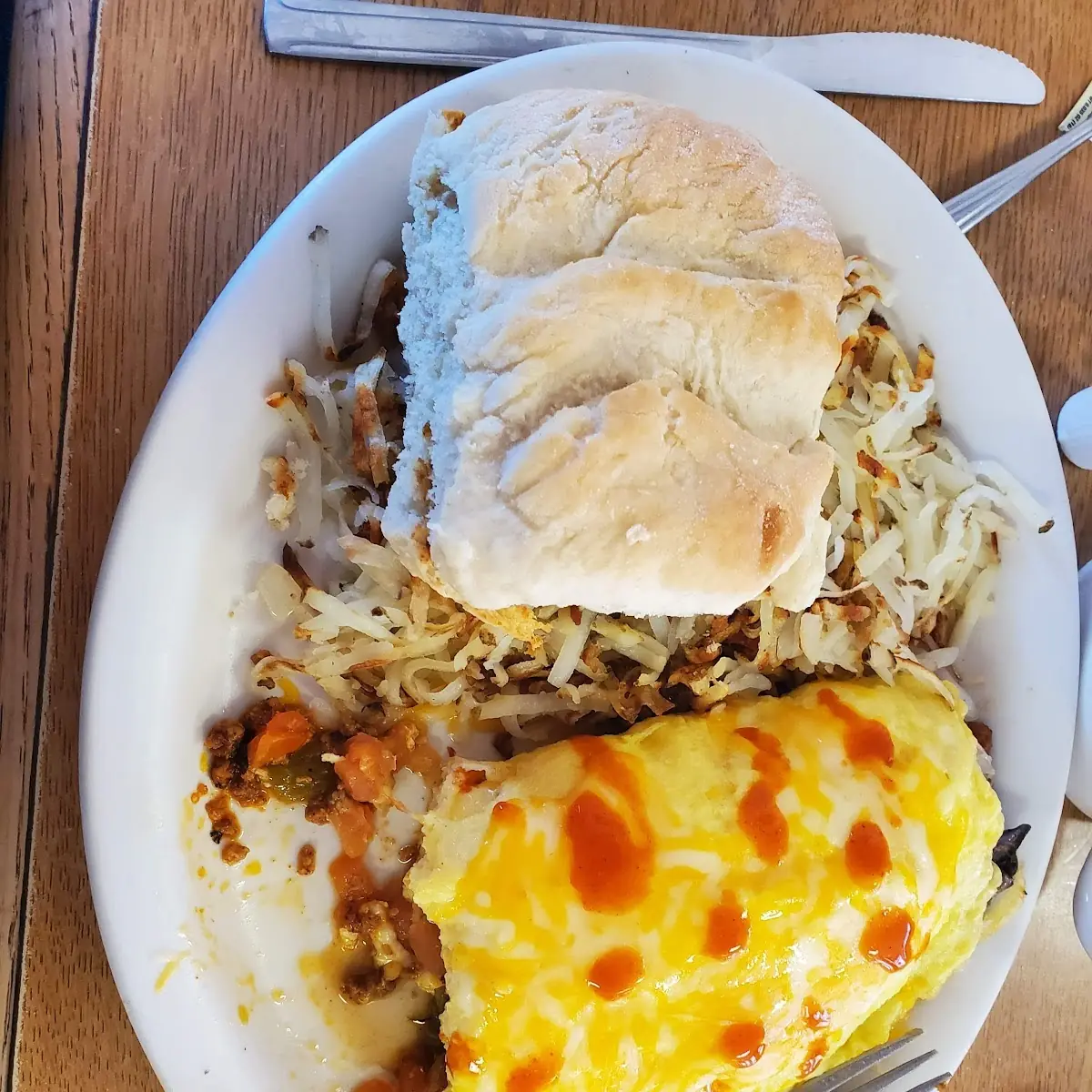 4 Egg Omelette with Chorizo