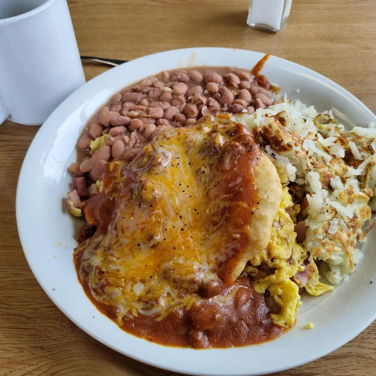 Enchilada & 2 Eggs