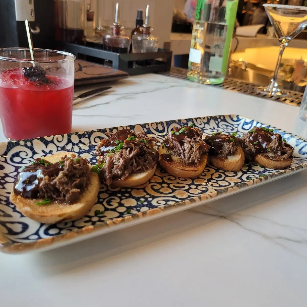 Truffle Short Rib Crostinis