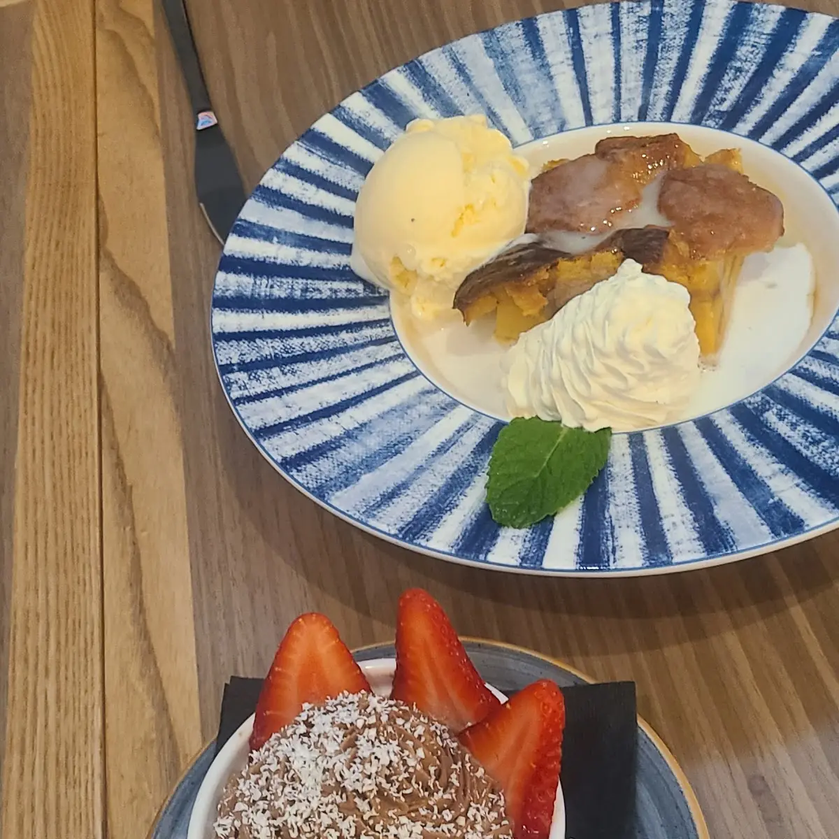 White Chocolate Bourbon Bread Pudding