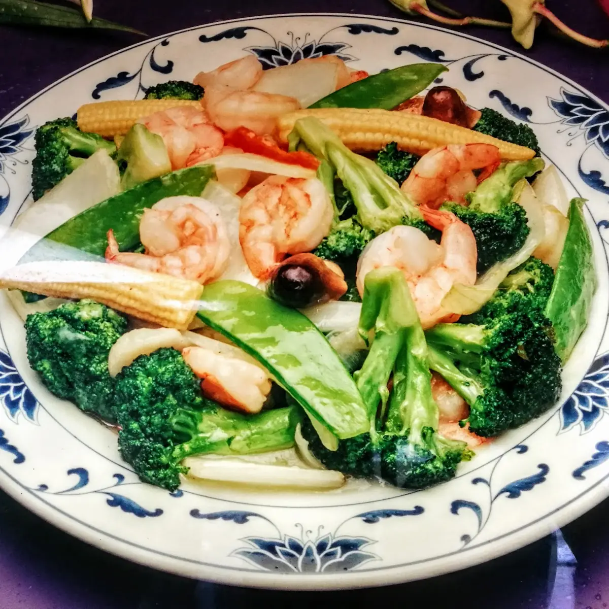 Shrimp with Chinese Vegetables