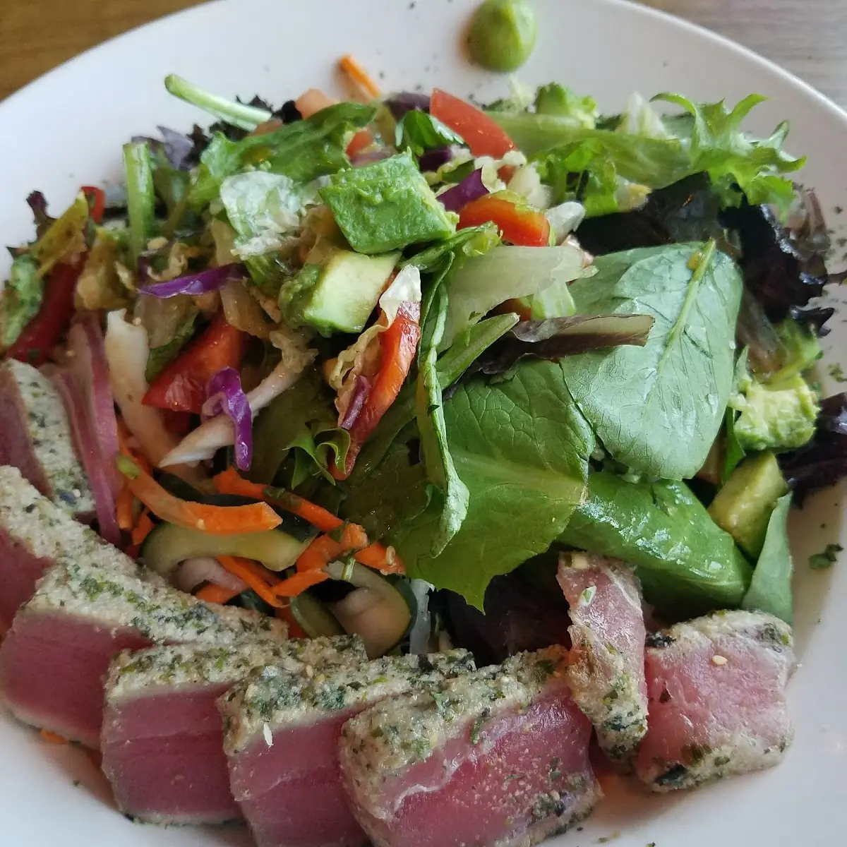 Enlightened Seared Ahi Salad
