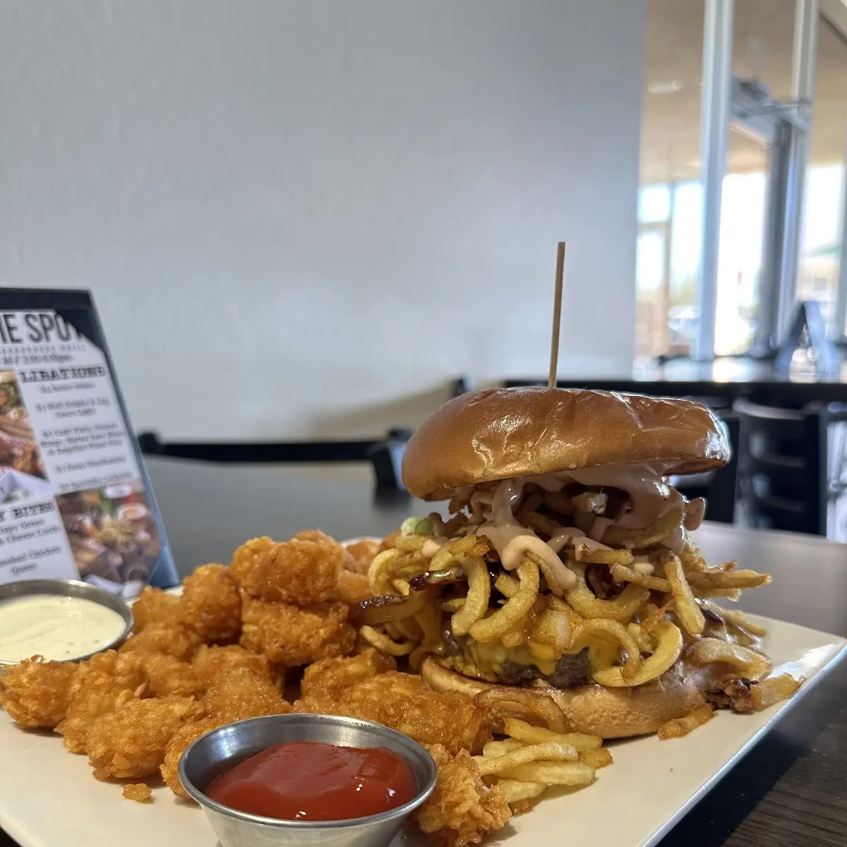 Loaded Tater Burger
