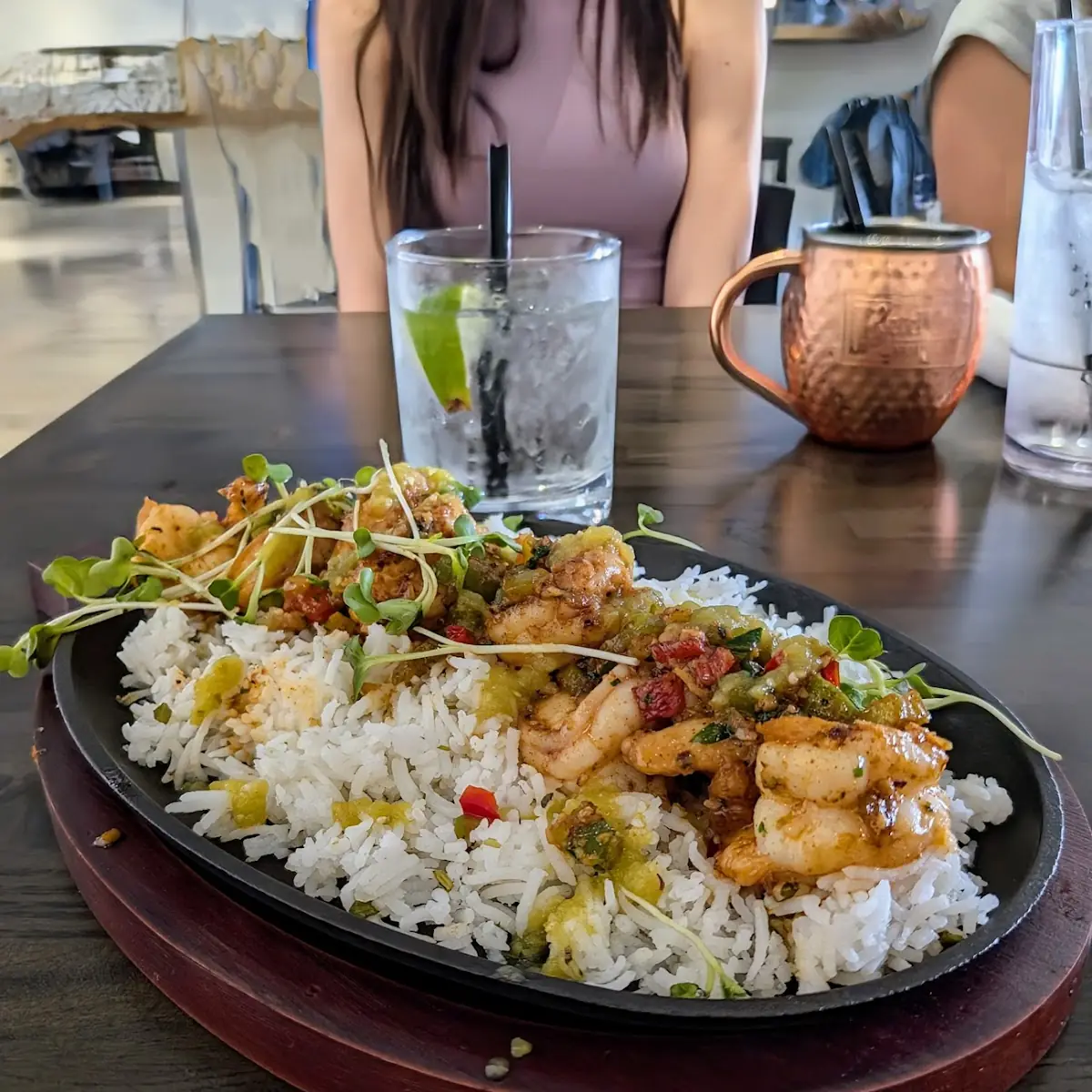Tequila Lime Shrimp