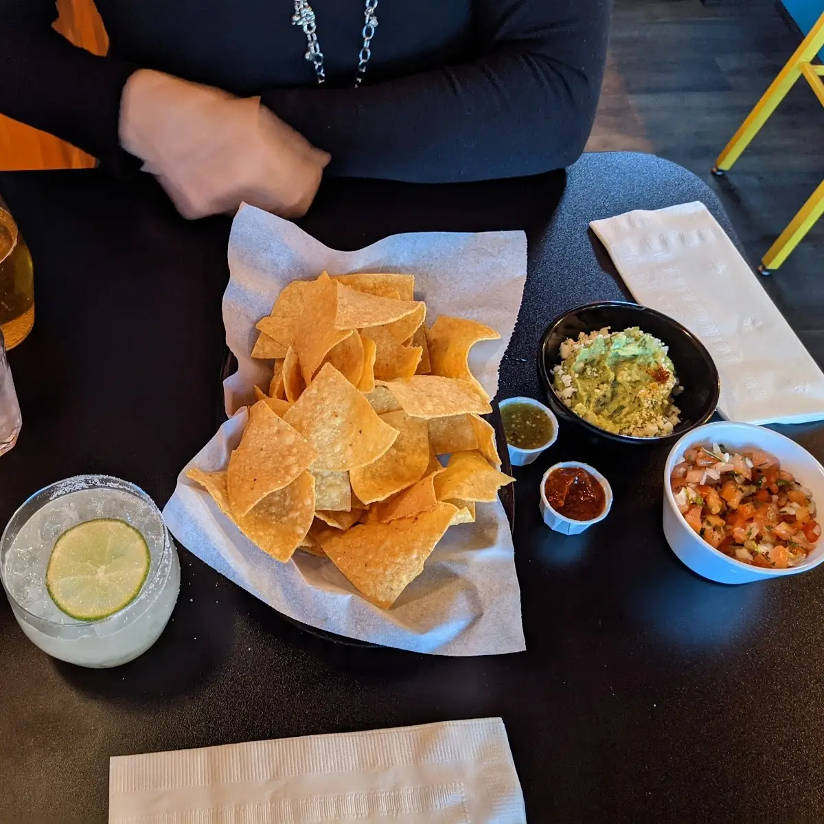 Chips Salsa and Guacamole