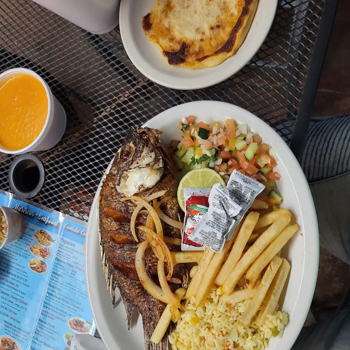 Mojarra Frita Whole Fried Tilapia