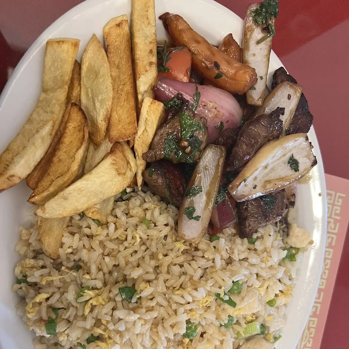 Stir-Fried Beef Lomo Saltado