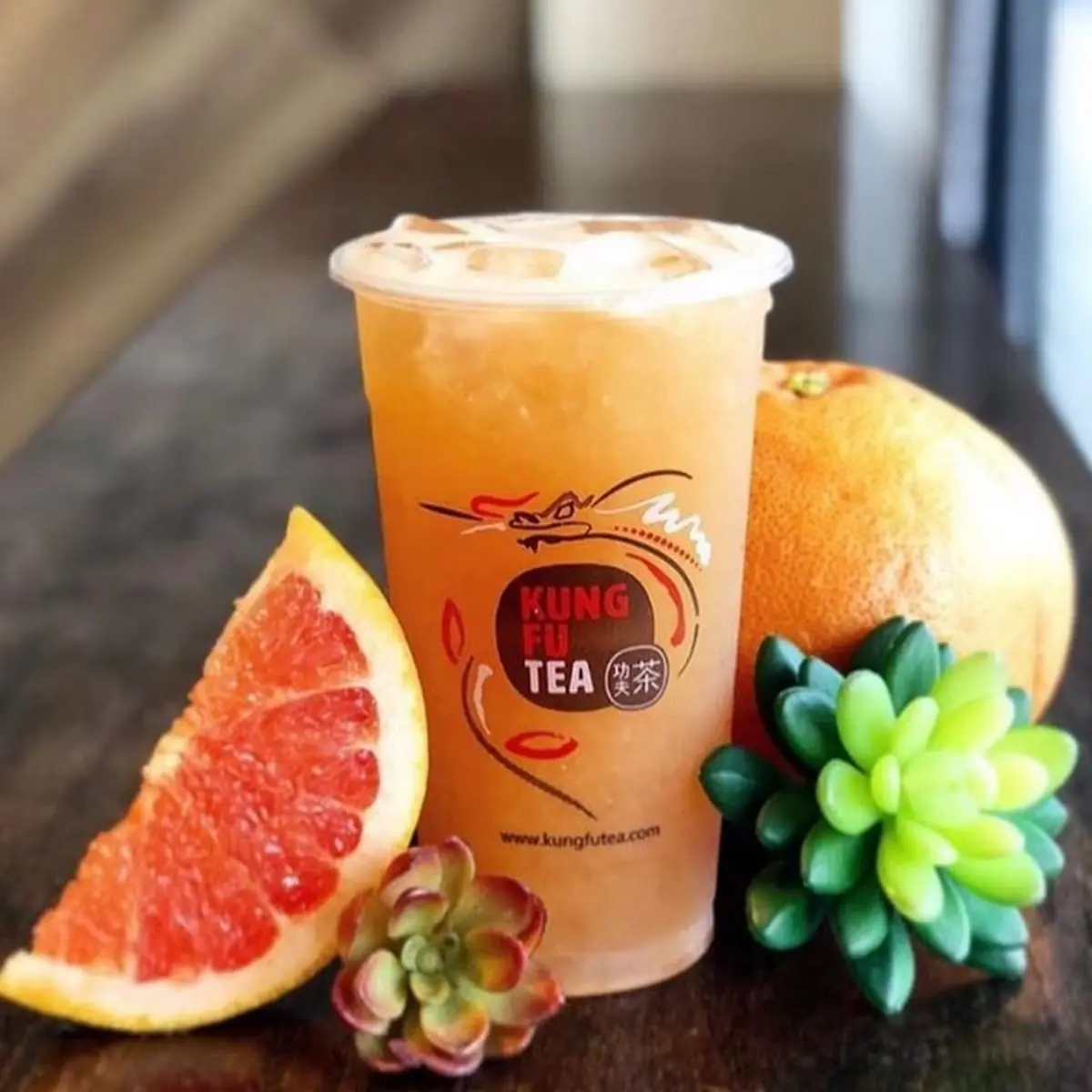 Grapefruit Green Tea