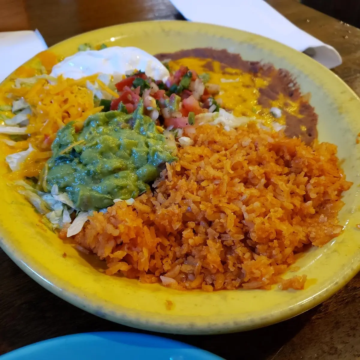 Rice and Refried Beans
