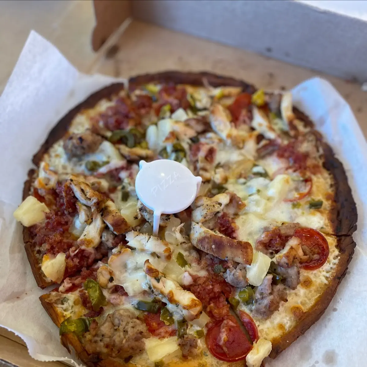 Meat Lovers Pizza with Chicken