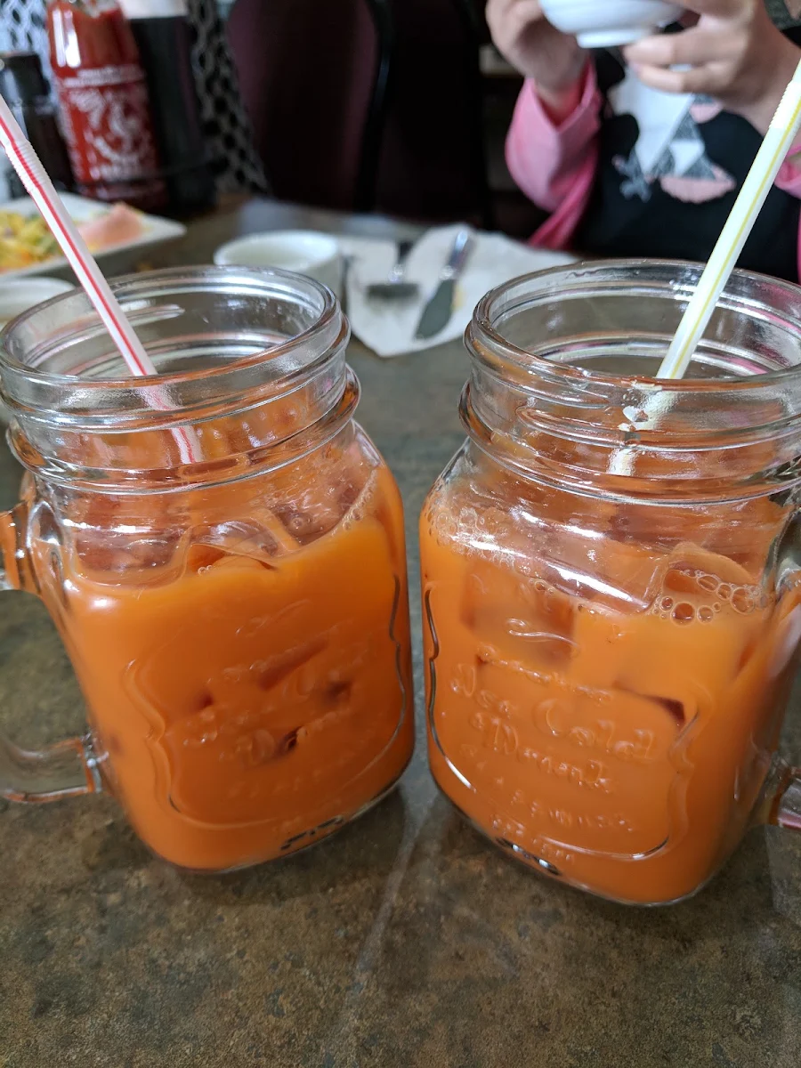 Thai Tea with Milk, Viet Thai Kitchen
