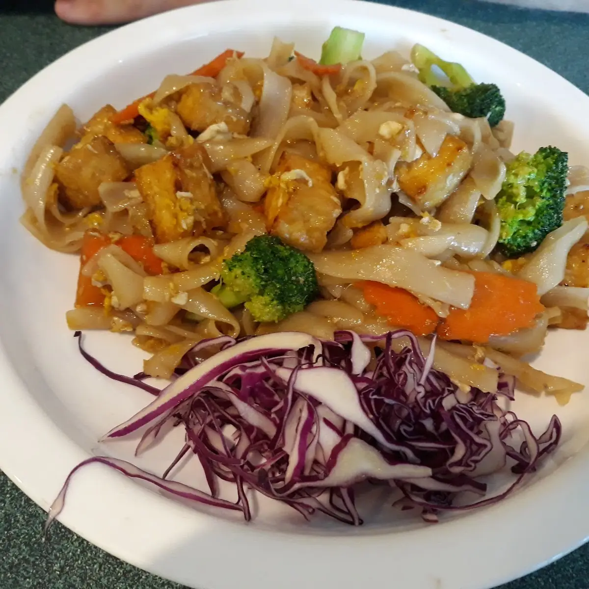 Pad See EW with Fried Tofu