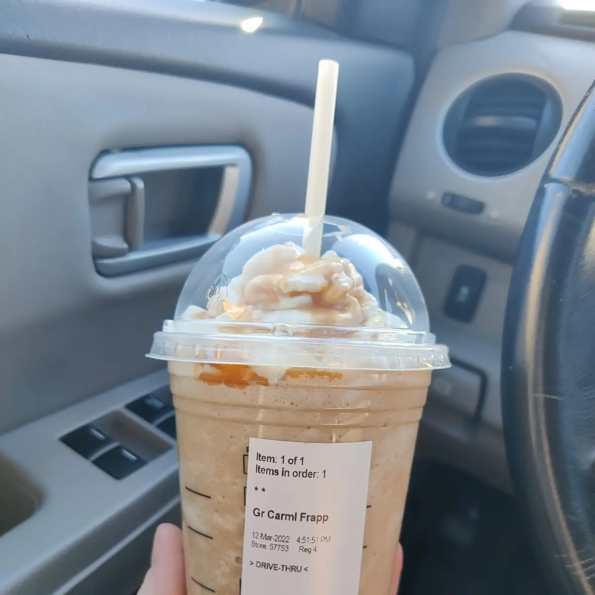 Caramel Frappe
