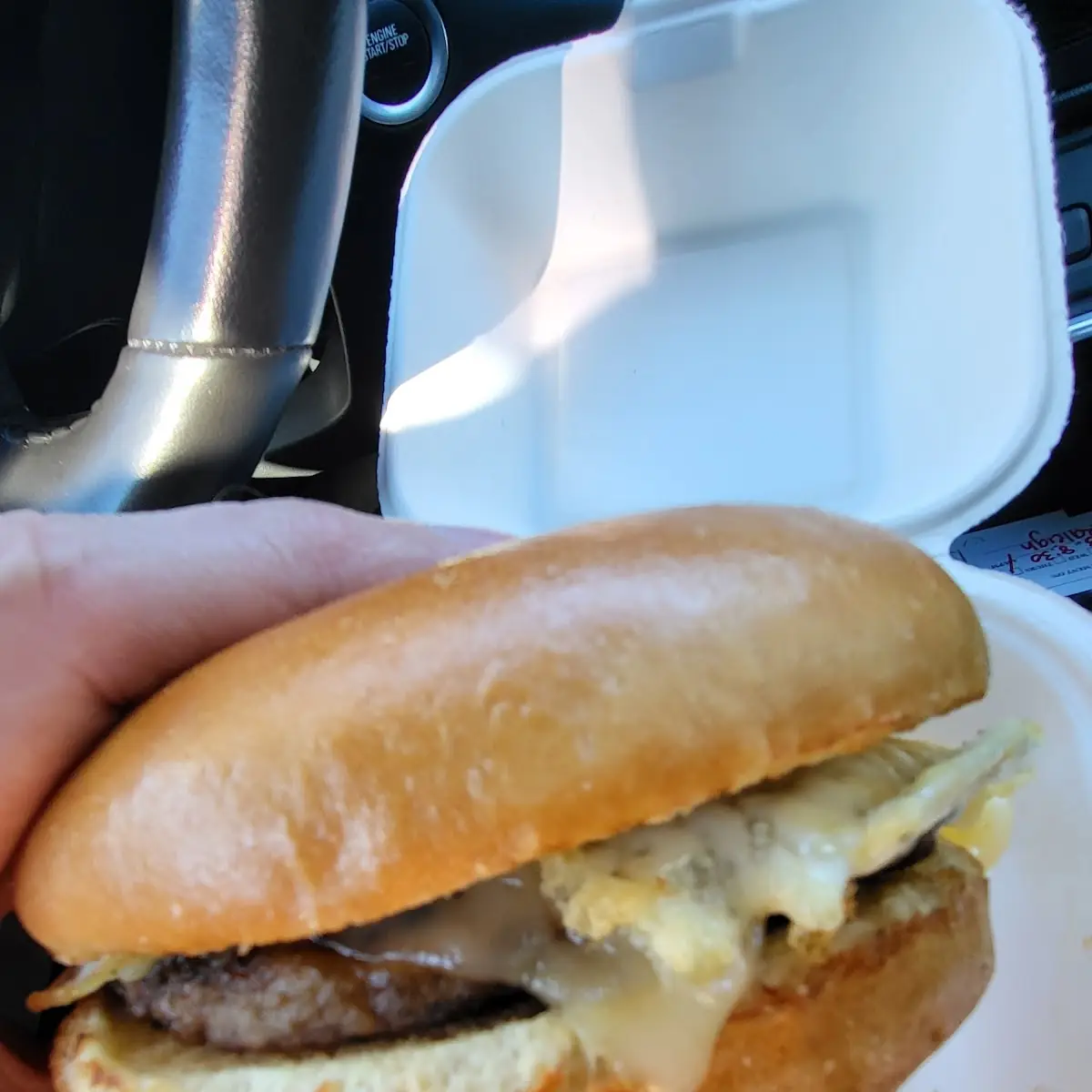 Sausage Egg and Cheese Sandwich