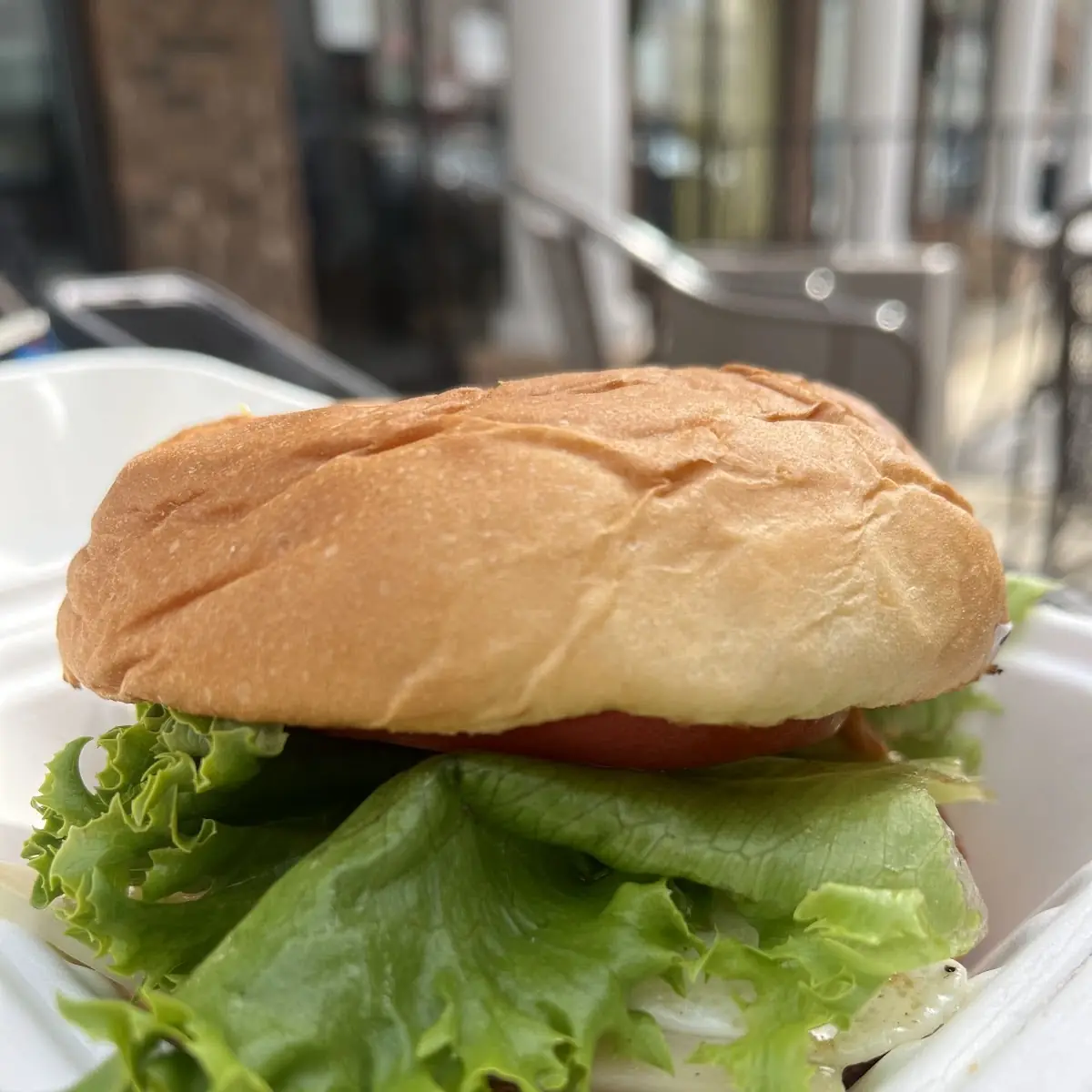 Veggie Chicken Sandwich