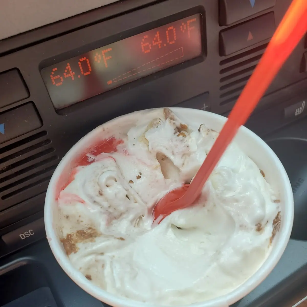 Blizzard Strawberry Cheesecake