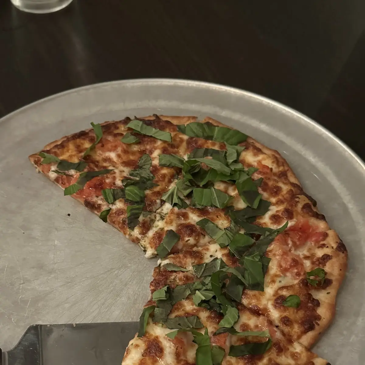Margherita Pizza with Thin Crust
