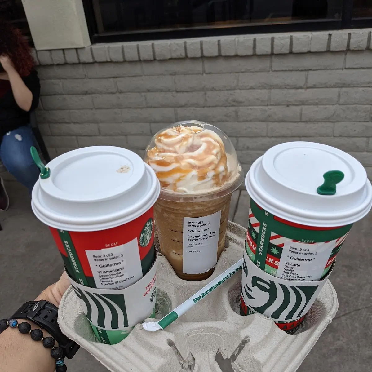 Caramel Ribbon Crunch Frappuccino Blended Beverage