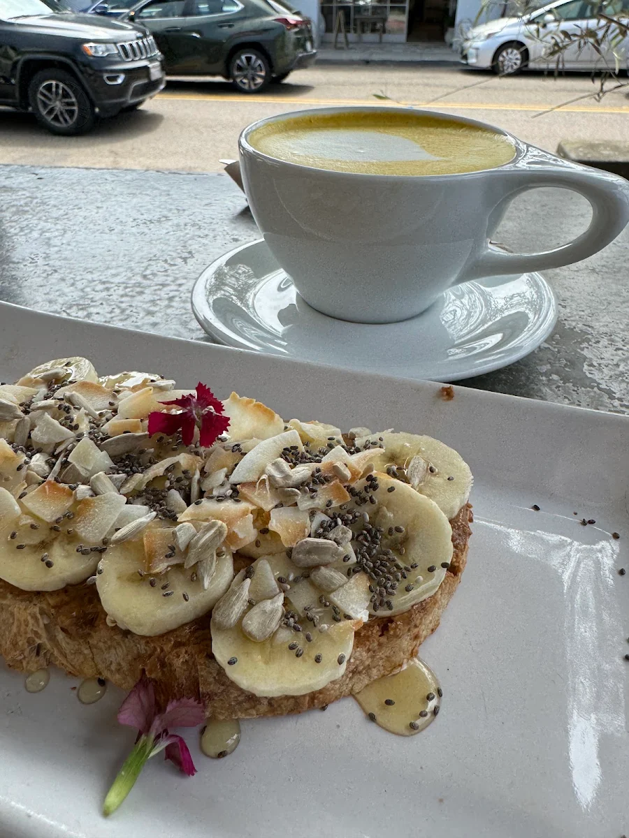 Peanut Butter Banana Bread
