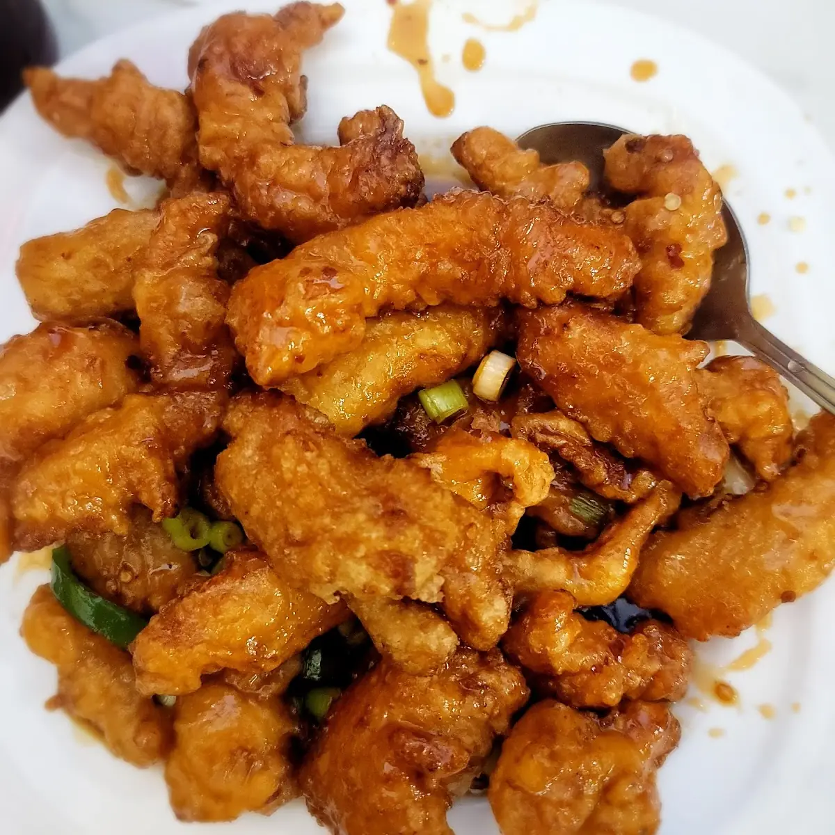 Peking Style Pork Chop Pon Pon Shrimp