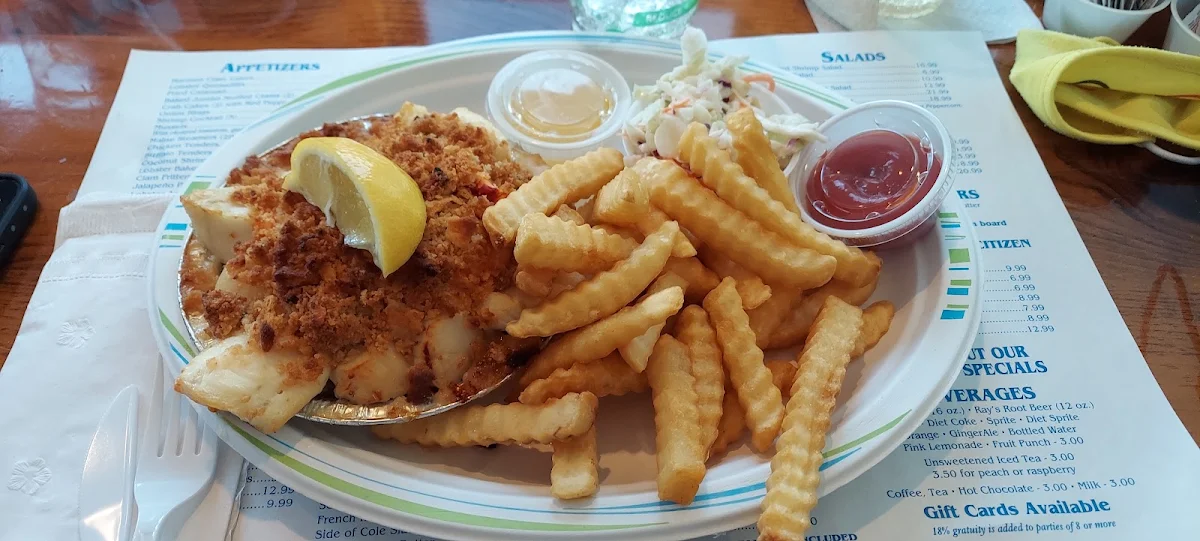 Baked Seafood Platter