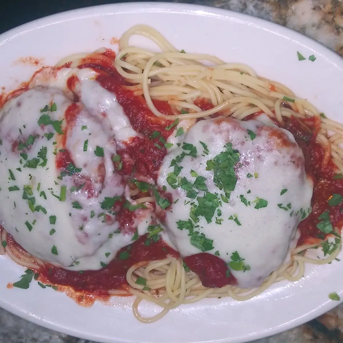 Meatball Parmigiana