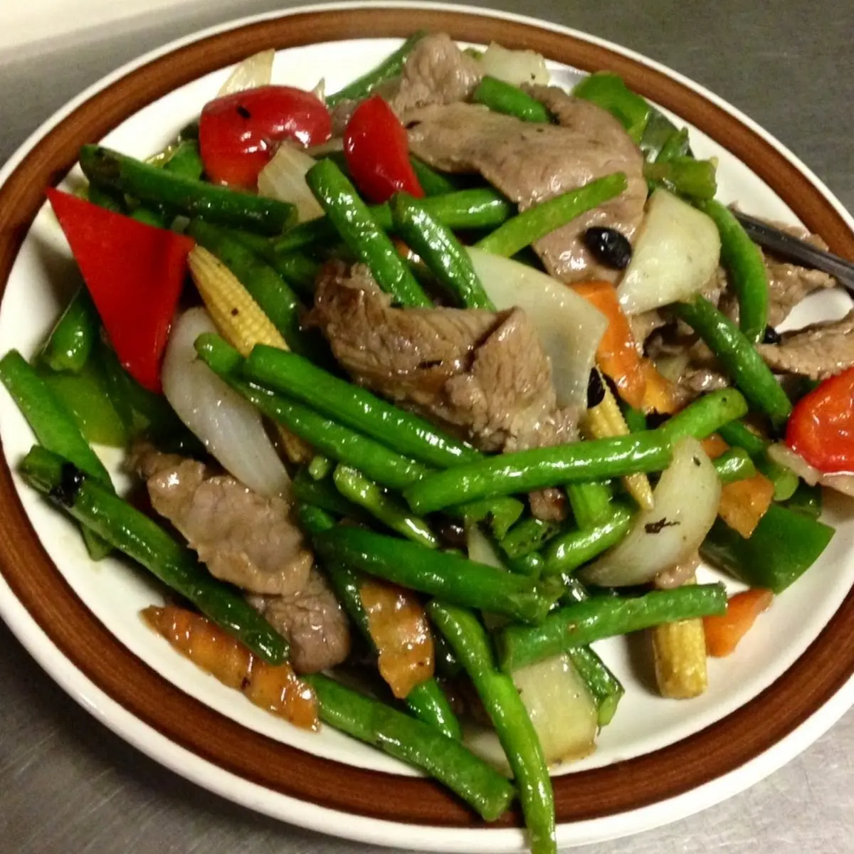 String Beans with Beef