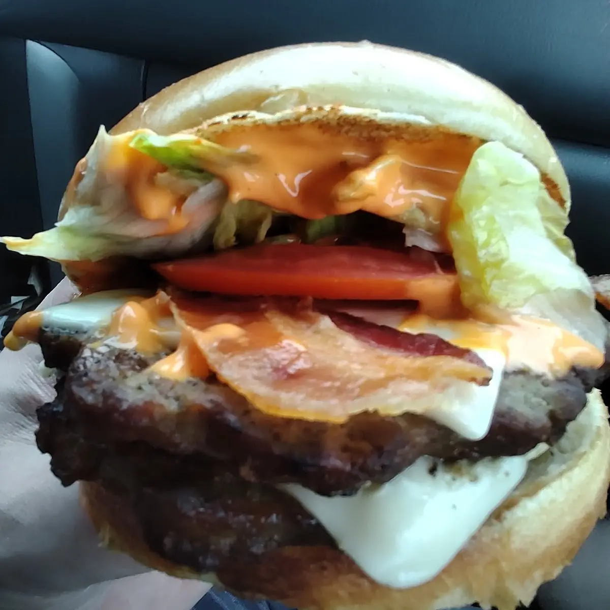 Flamethrower Double Cheeseburger