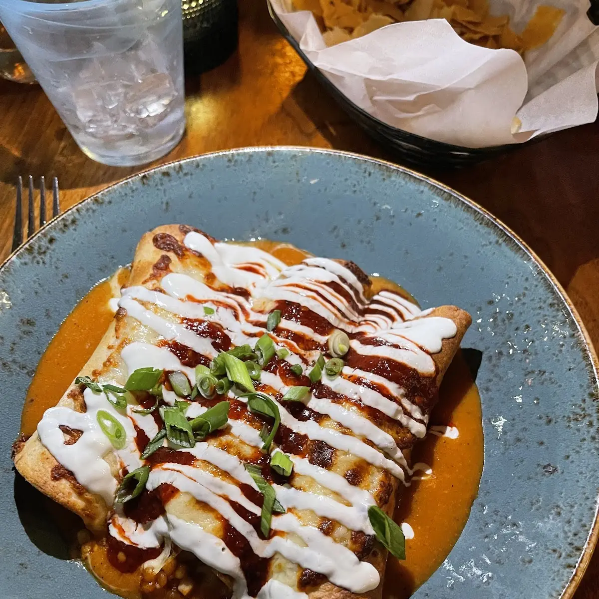 Braised Chicken Enchiladas