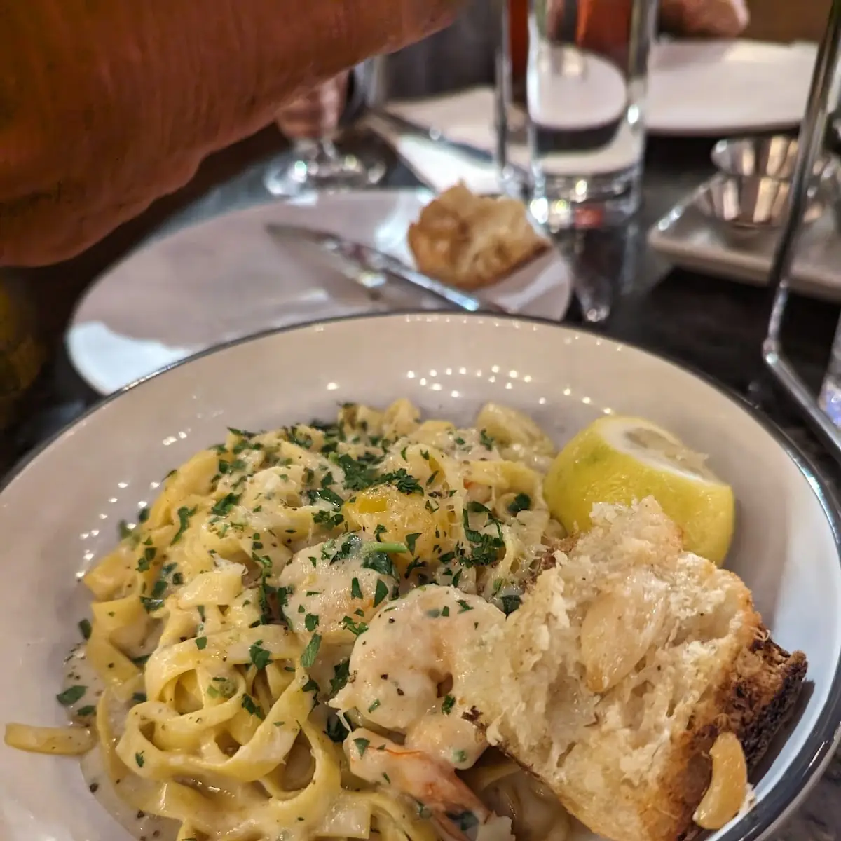 Shrimp Fettuccine