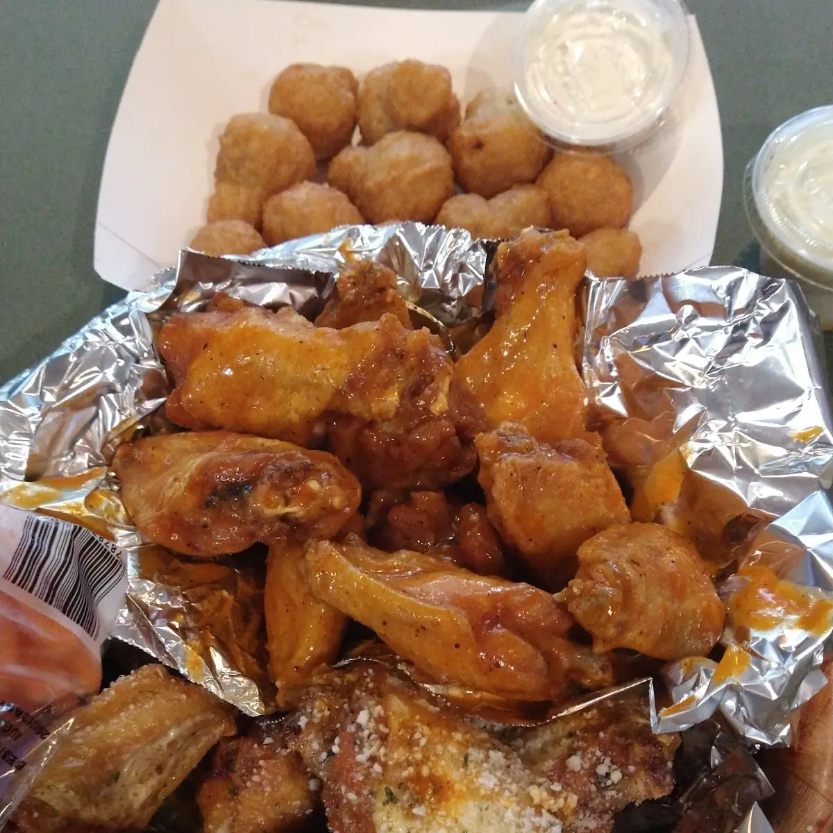 Buffalo Wings Garlic Parmesan Wings