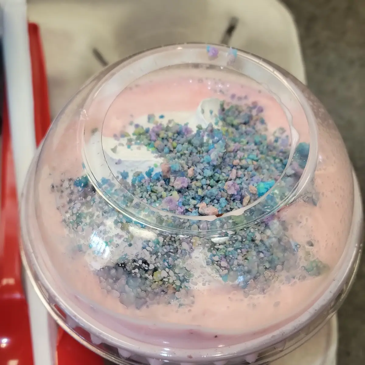 Rainbow Strawberry Milkshake
