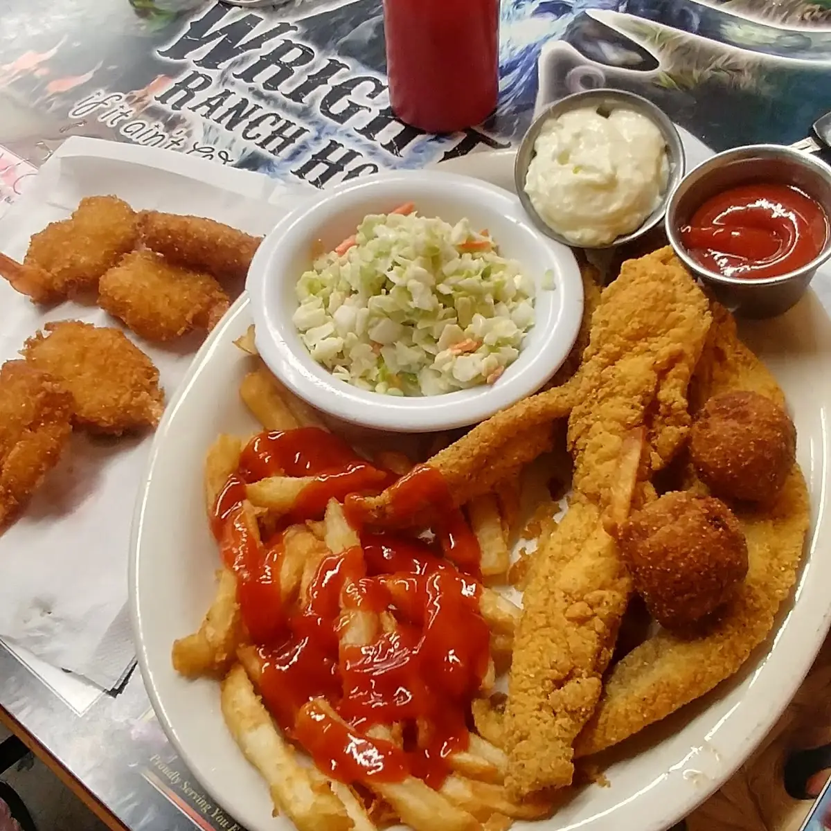 Fish and Shrimp Combo