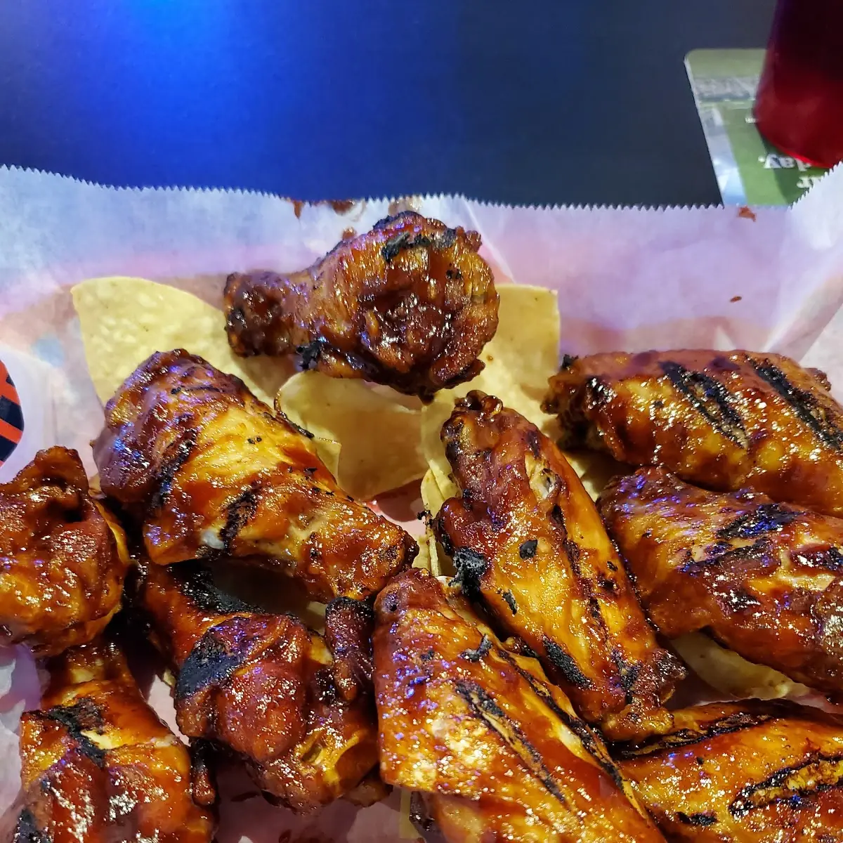 Honey BBQ Grilled Wings