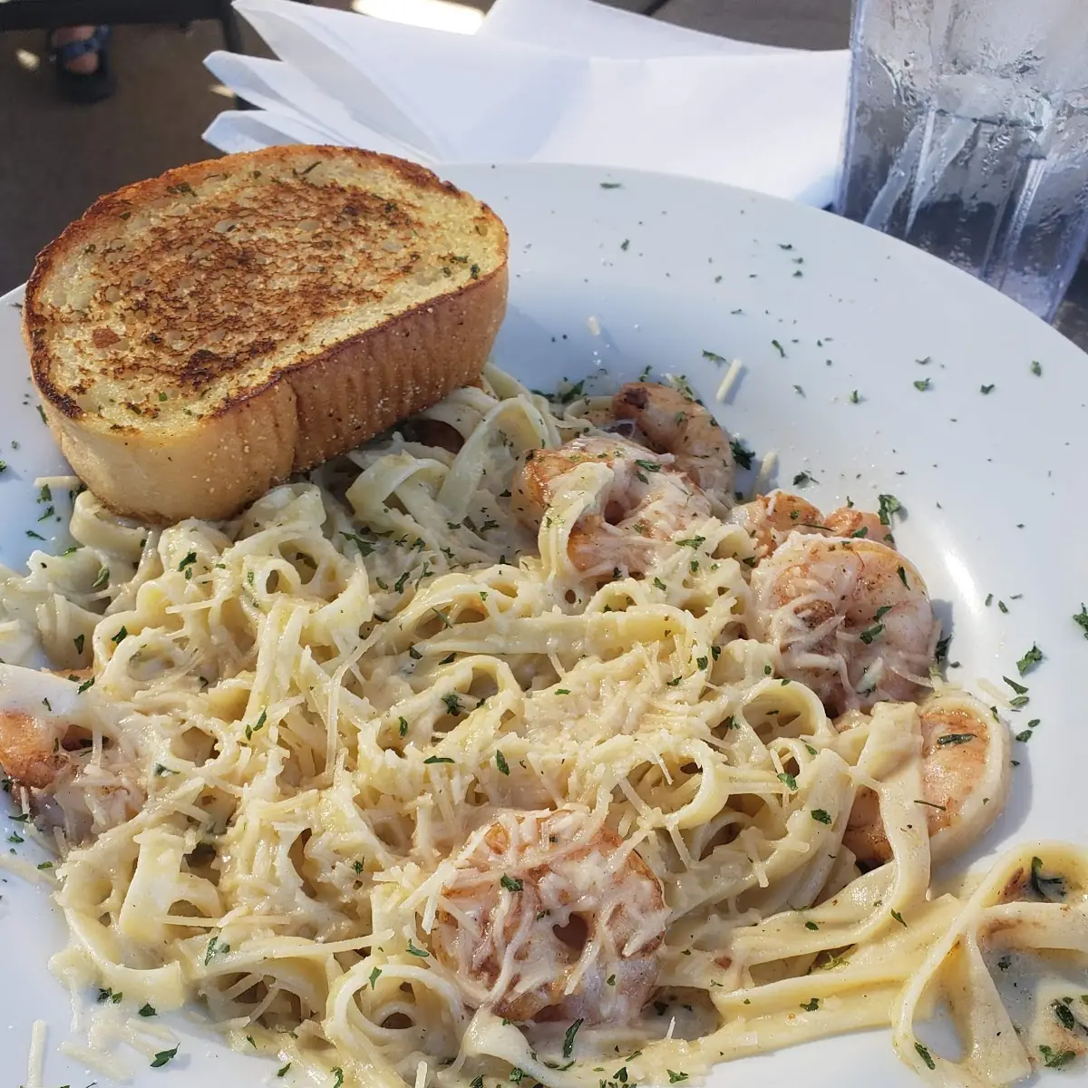 Shrimp Alfredo