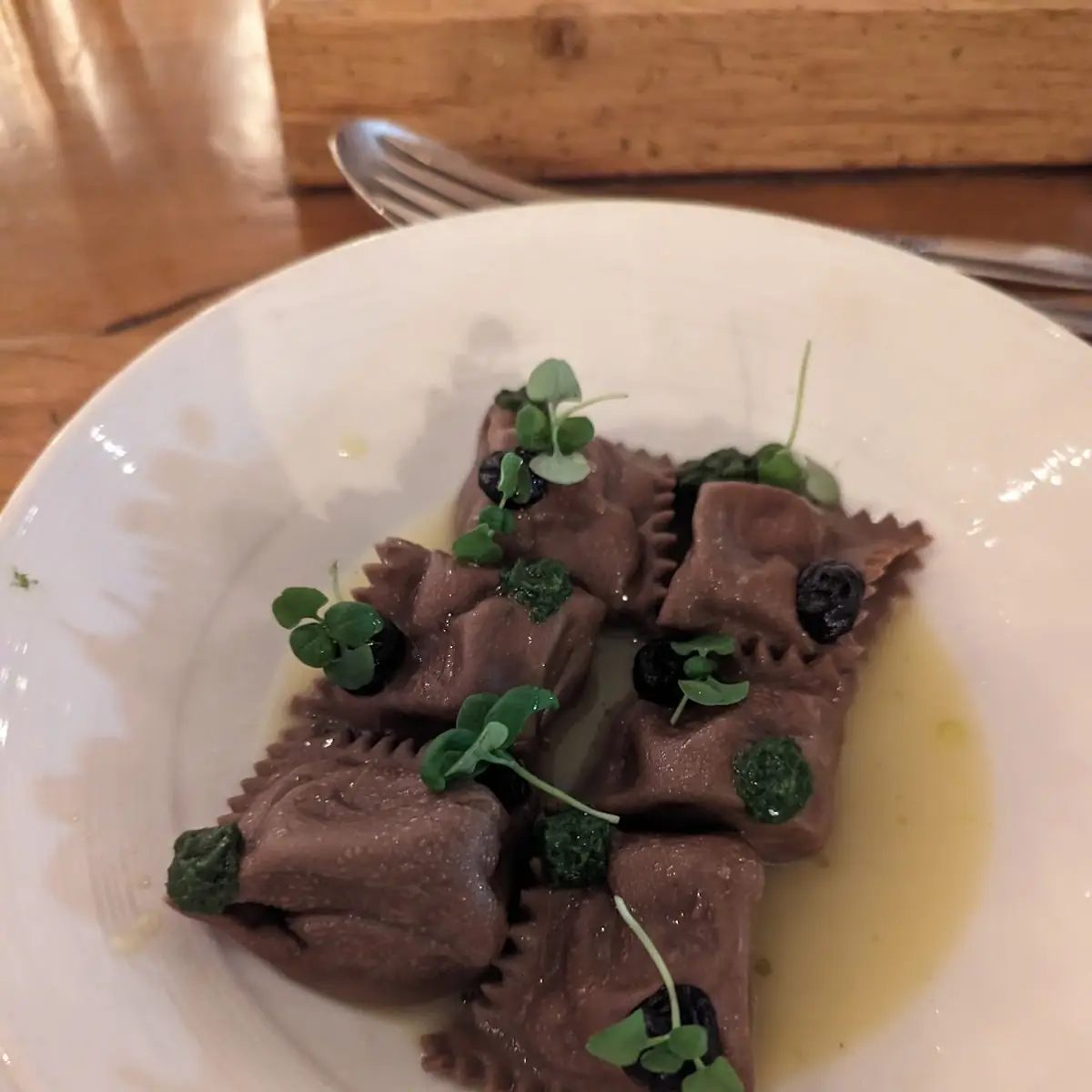 Sweet Potato Tortelli