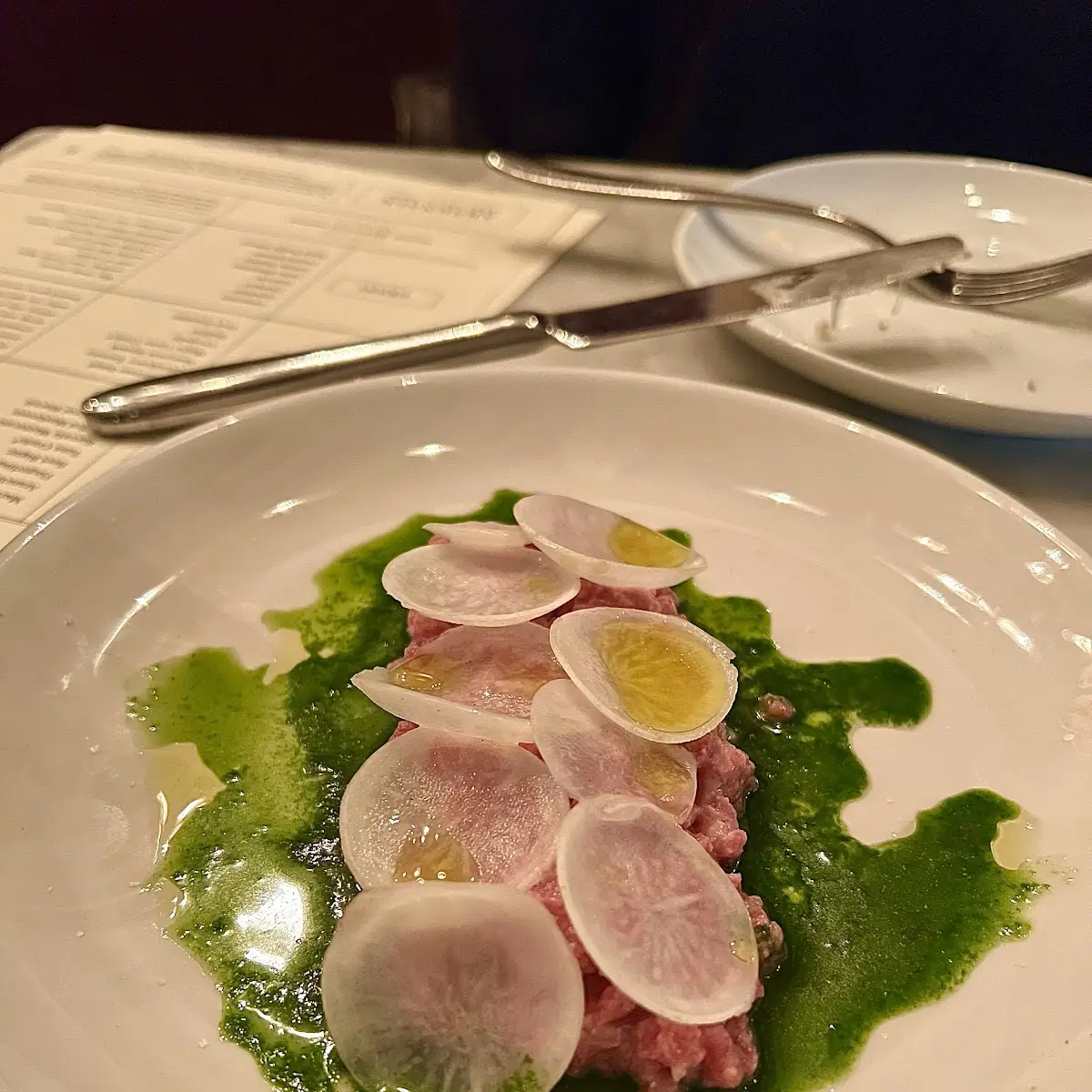 Tuna Crudo