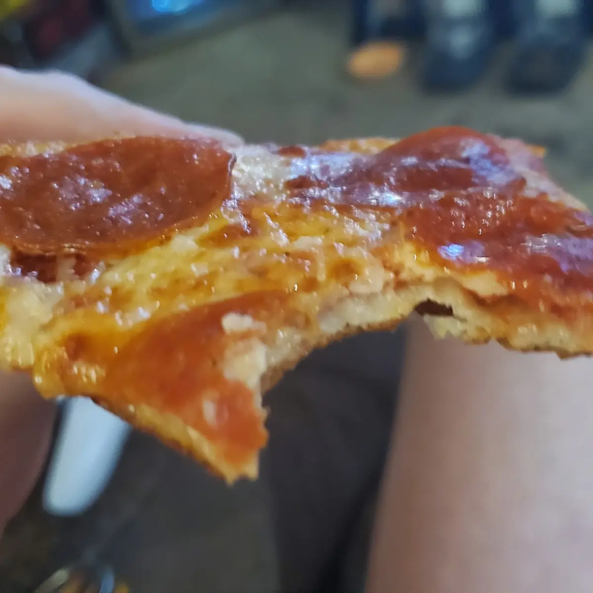 Medium Thin Crust Pepperoni Pizza