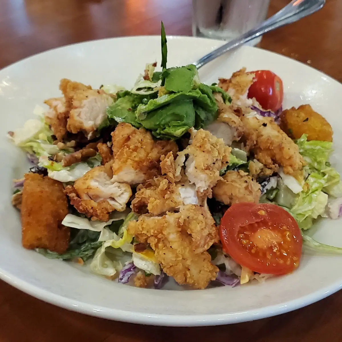 Chicken Strip Salad