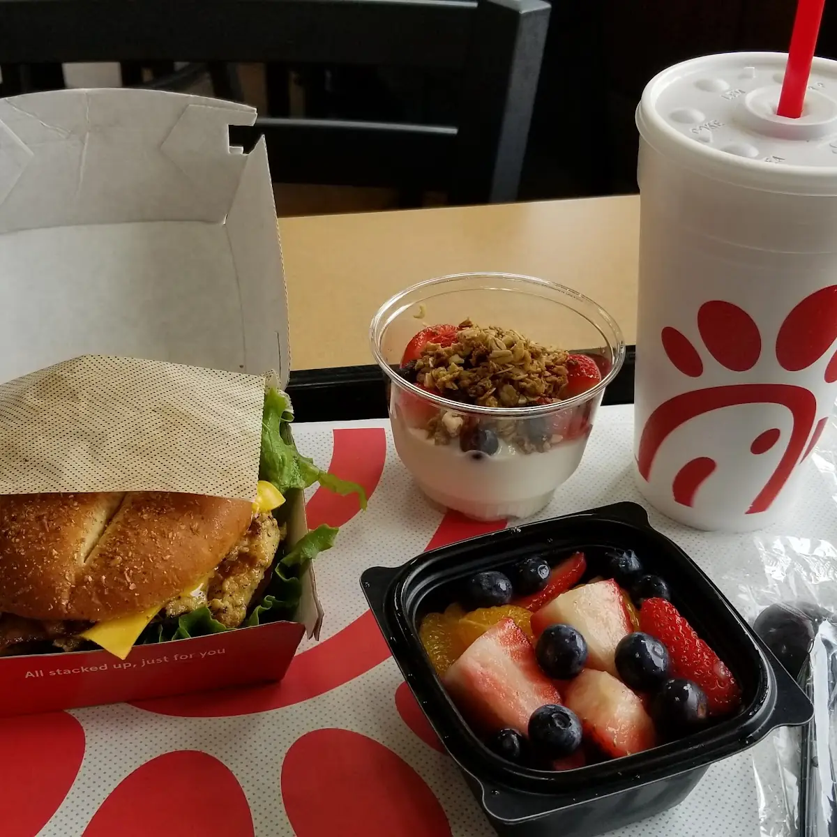 Chicken Club Sandwich Combo